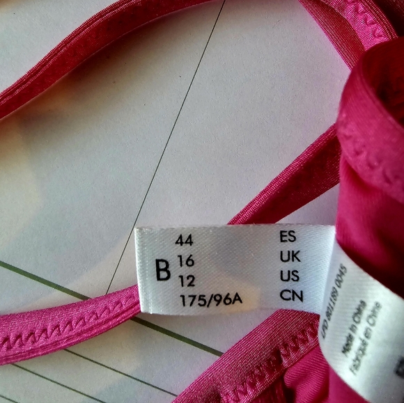 BNWT La Perla underwired knot pink top Cup B - Picture 6 of 6